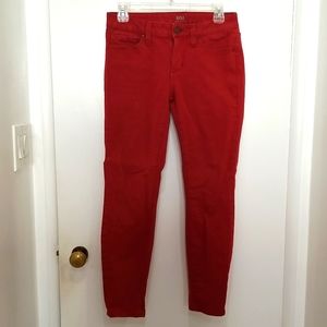 A.n.a skinny ankle rusty orange women's jeans size 4